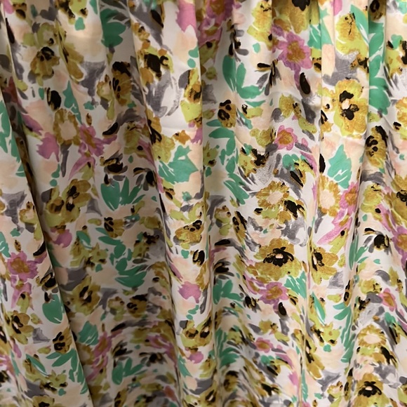 Floral Short Sleeve Maxi Dress - Picture 2 of 2